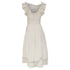 Women's Ulla Johnson Leona Midi Dress in White Linen