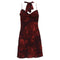 Women's Reformation Iryna Mini Dress in Burgundy Viscose