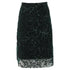 Women's Reformation Blanca Sequined Midi Skirt in Green Nylon