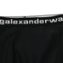 Women's T by Alexander Lace Trimmed Skirt in Black Polyamide