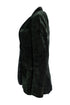 Women's Etro, green velvet blazer with paisley print