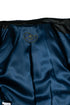Women's Etro, green velvet blazer with paisley print