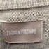 Women's Zadig & Voltaire Amour Knitted Sweater in Beige Cashmere