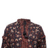 Women's Ulla Johnson Marigold Tasseled Floral-Print Mini Dress in Multicolor Cotton