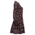 Women's Ulla Johnson Marigold Tasseled Floral-Print Mini Dress in Multicolor Cotton