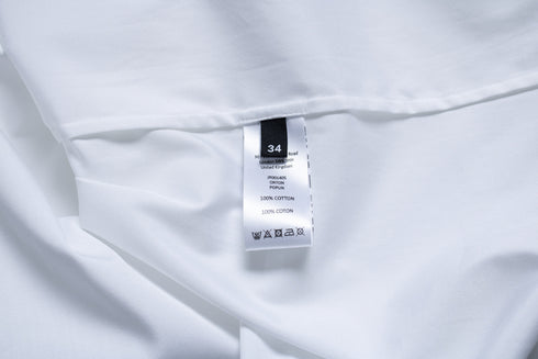 Women's Joseph, white Orton shirt with bow