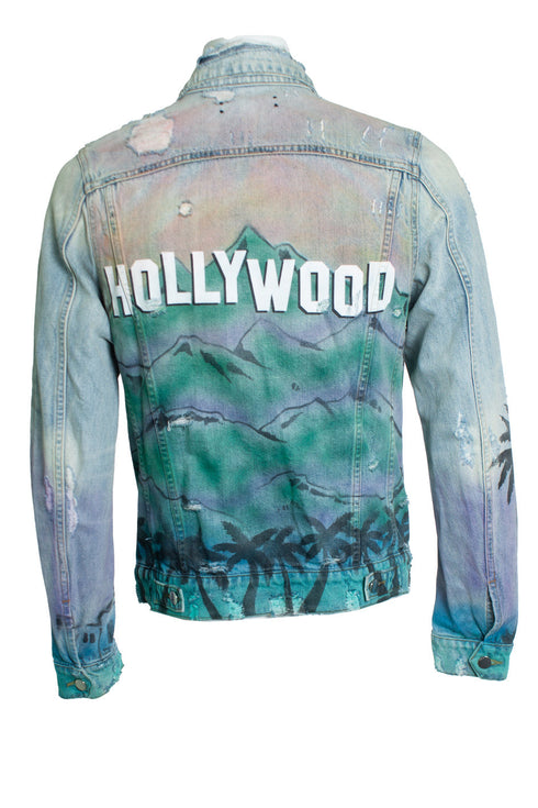 Men's Amiri, Metropolitan Hollywood denim jacket