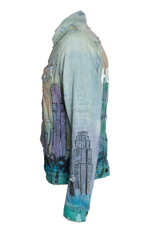 Men's Amiri, Metropolitan Hollywood denim jacket