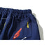 Gallery Dept Shorts Hand Painted Graffiti Ink Splashed Alphabet Casual Shorts