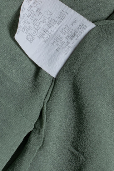 Women's Etro, green and gold printed maxi skirt