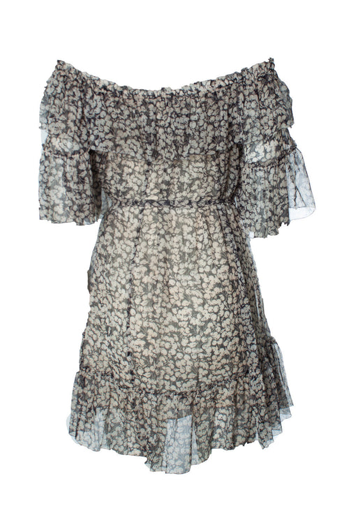 Women's Zimmermann, Prima Cherry off shoulder frill dress