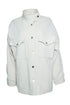 Women's IRO, Rosana wrinkled oversized jacket in ecru