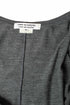 Women's Comme des garçons, Grey knitted cardigan