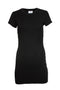 Women's Anine Bing, Ribbed dress in black