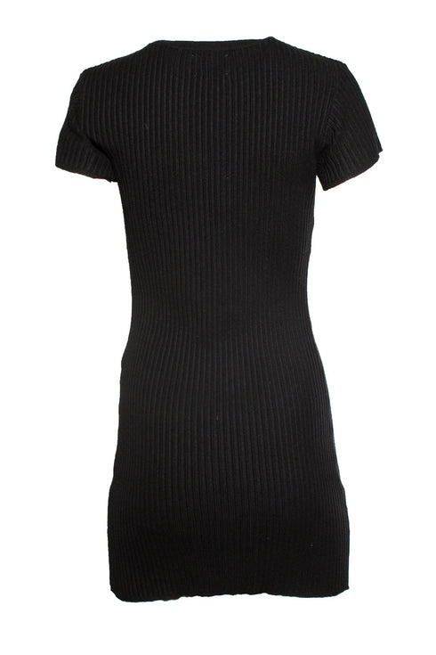 Women's Anine Bing, Ribbed dress in black