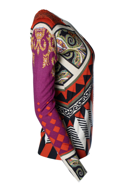 Women's Etro, multi cashmere sweater