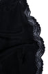 Women's IRO, black jarl wrap top with lace