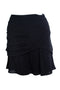 Women's IRO, draped Lussac skirt in black