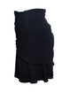 Women's IRO, draped Lussac skirt in black