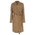 Women's Joseph Cenda Belted Coat in Beige Wool