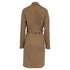Women's Joseph Cenda Belted Coat in Beige Wool