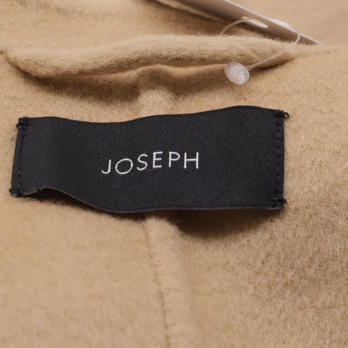 Women's Joseph Cenda Belted Coat in Beige Wool