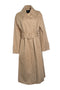 Women's Joseph, lowendal oversized belted cotton twill coat