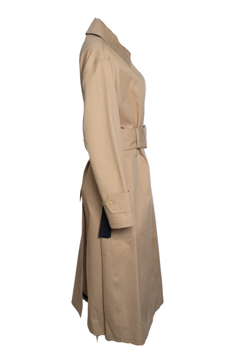 Women's Joseph, lowendal oversized belted cotton twill coat