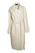 Women's Joseph, Bonded leather Courty coat
