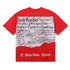 Godspeed T-shirts Newspaper Skull Printing Cotton Casual Short Sleeves Men and Women