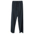 Men's Balenciaga Drawstring Track Pants in Navy Blue Polyester