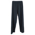 Men's Balenciaga Drawstring Track Pants in Navy Blue Polyester
