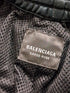 Men's Balenciaga Drawstring Track Pants in Navy Blue Polyester