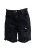 Men's Amiri, Trasher denim shorts in black