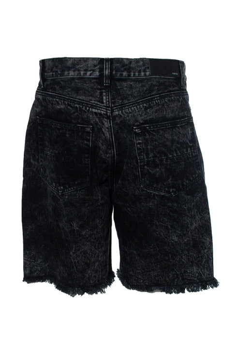 Men's Amiri, Trasher denim shorts in black