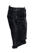 Men's Amiri, Trasher denim shorts in black
