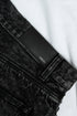 Men's Amiri, Trasher denim shorts in black