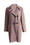 Women's Etro, pied de poule coat in cashmere.