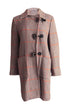 Women's Etro, pied de poule coat in cashmere.