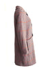 Women's Etro, pied de poule coat in cashmere.