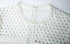 Women's Self-portrait, white open lace top
