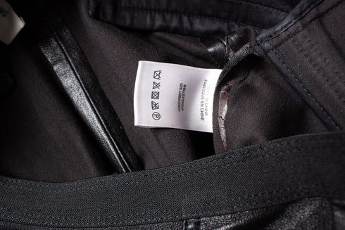 Women's Helmut Lang, Black leather legging