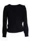 Women's Ba&sh, wrap top in black
