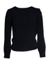 Women's Ba&sh, wrap top in black