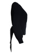 Women's Ba&sh, wrap top in black