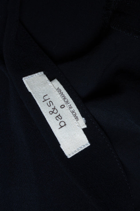 Women's Ba&sh, wrap top in black