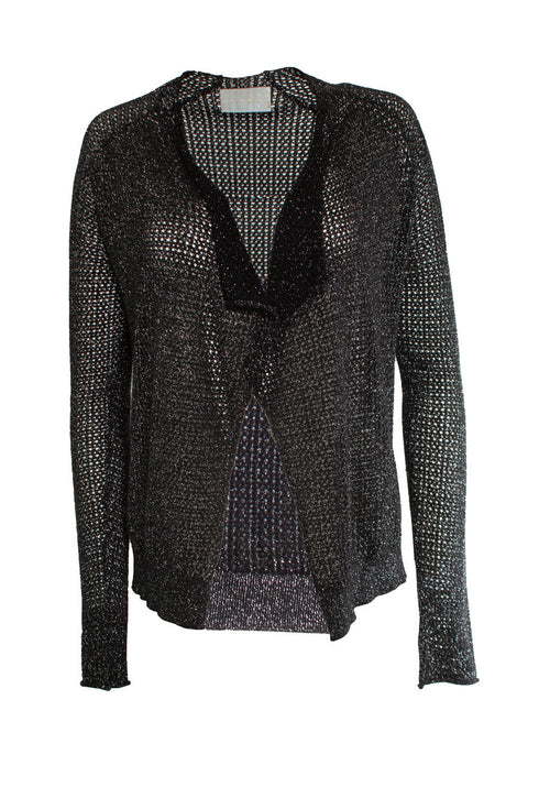 Women's Zadig & Voltaire, Knitted lurex daphnee cardigan