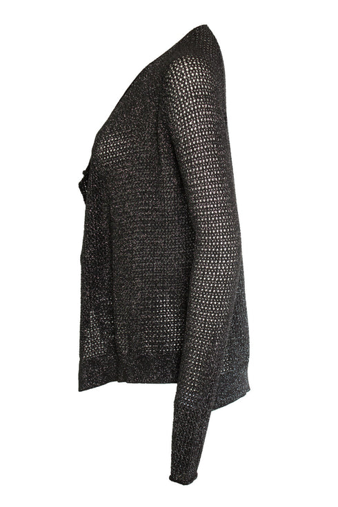 Women's Zadig & Voltaire, Knitted lurex daphnee cardigan