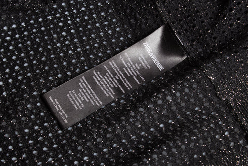 Women's Zadig & Voltaire, Knitted lurex daphnee cardigan