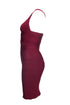 Women's Herve Leger, Bodycon dress with open split